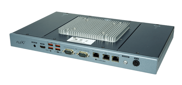 FLEX-BX100-ULT5 Fanless Rugged Box PC, Embedded System with 8th gen Intel® Whiskey Lake-U processors