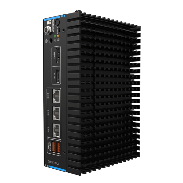 DRPC-W-JL Fanless DIN-Rail Embedded System Jasper Lake Intel® Celeron™ Solution