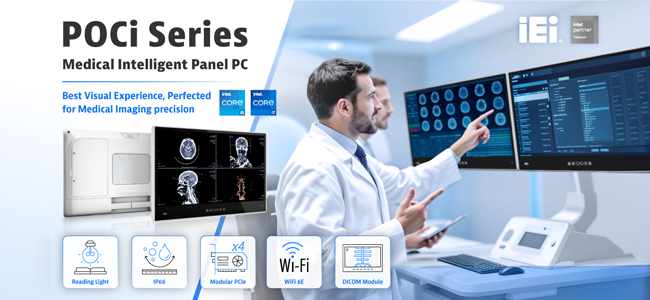 IEI Unveils Next-Generation Intelligent Medical Panel PC Series to Support Growing Digital Transformation in Medical