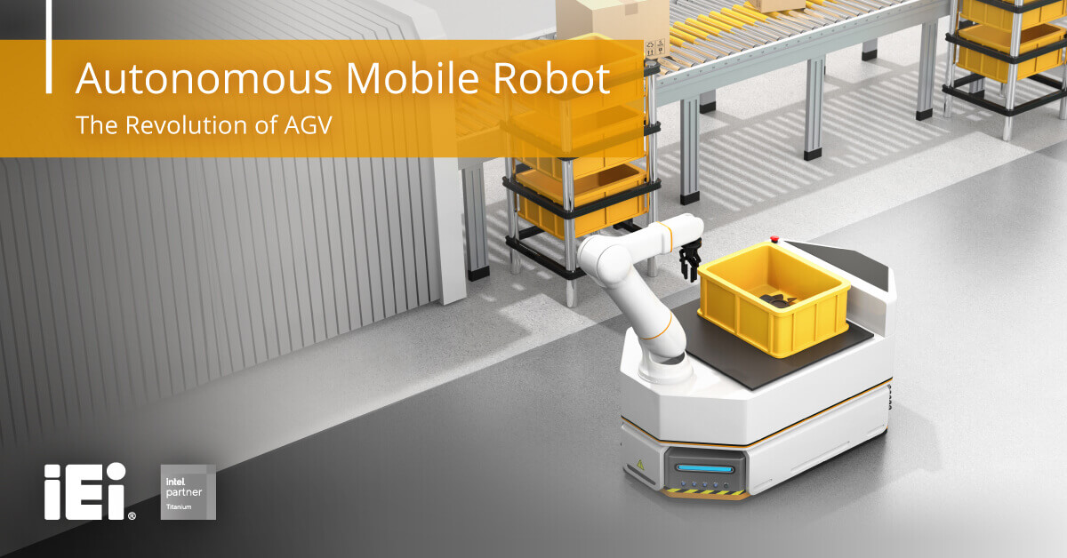 agv industrial or service robot